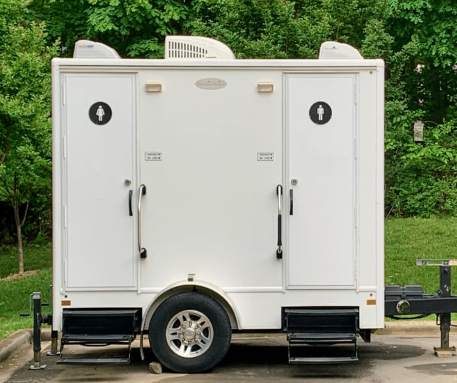 luxury restroom trailers
